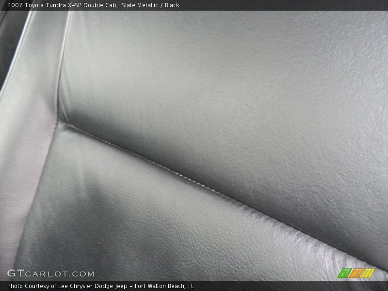Slate Metallic / Black 2007 Toyota Tundra X-SP Double Cab