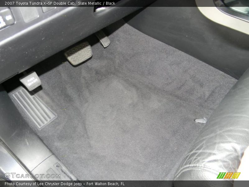 Slate Metallic / Black 2007 Toyota Tundra X-SP Double Cab