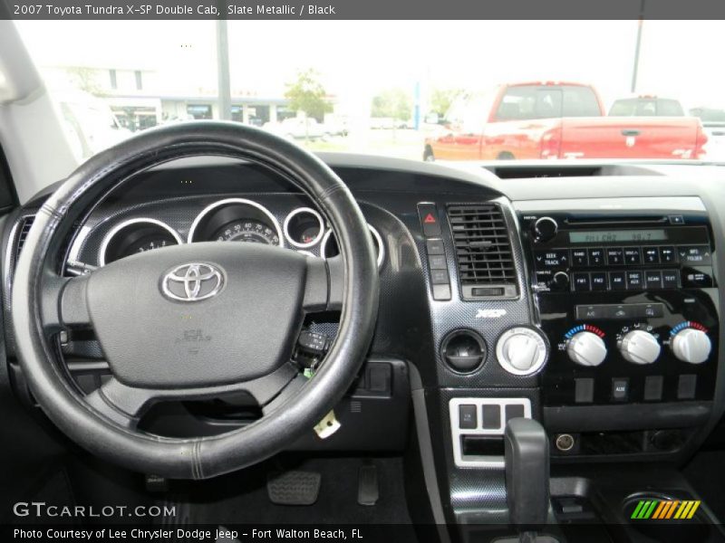 Slate Metallic / Black 2007 Toyota Tundra X-SP Double Cab