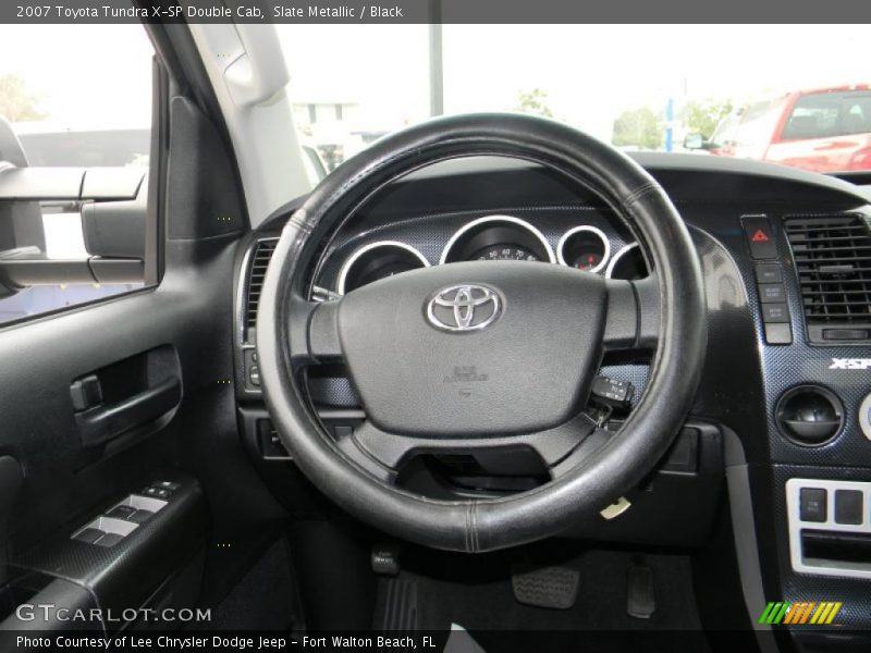 Slate Metallic / Black 2007 Toyota Tundra X-SP Double Cab