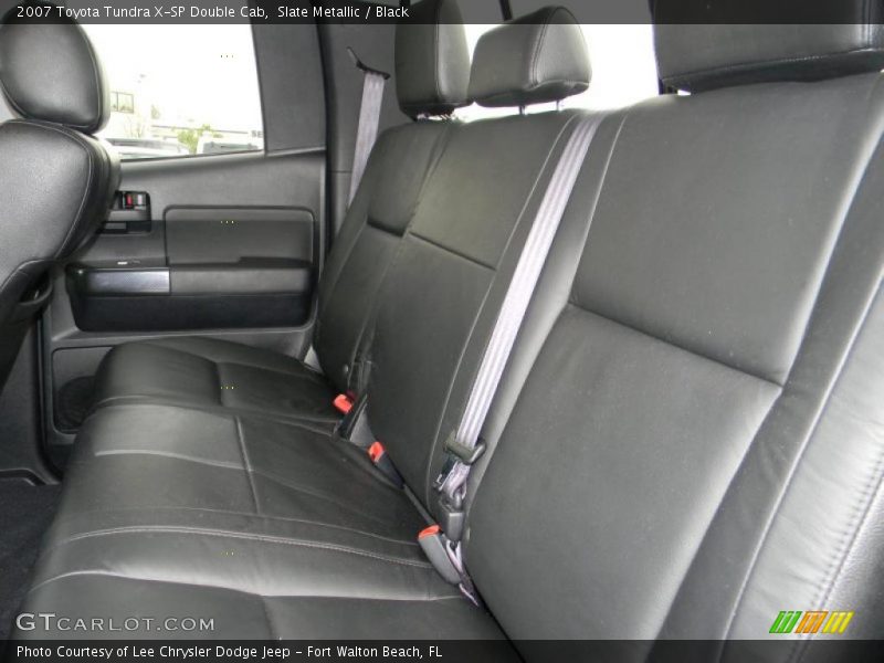 Slate Metallic / Black 2007 Toyota Tundra X-SP Double Cab