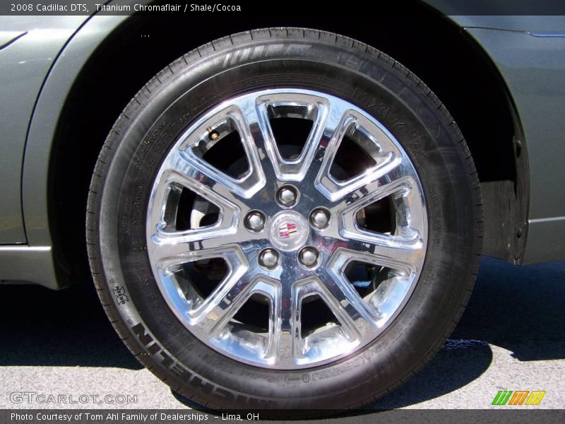 Titanium Chromaflair / Shale/Cocoa 2008 Cadillac DTS