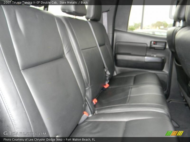 Slate Metallic / Black 2007 Toyota Tundra X-SP Double Cab