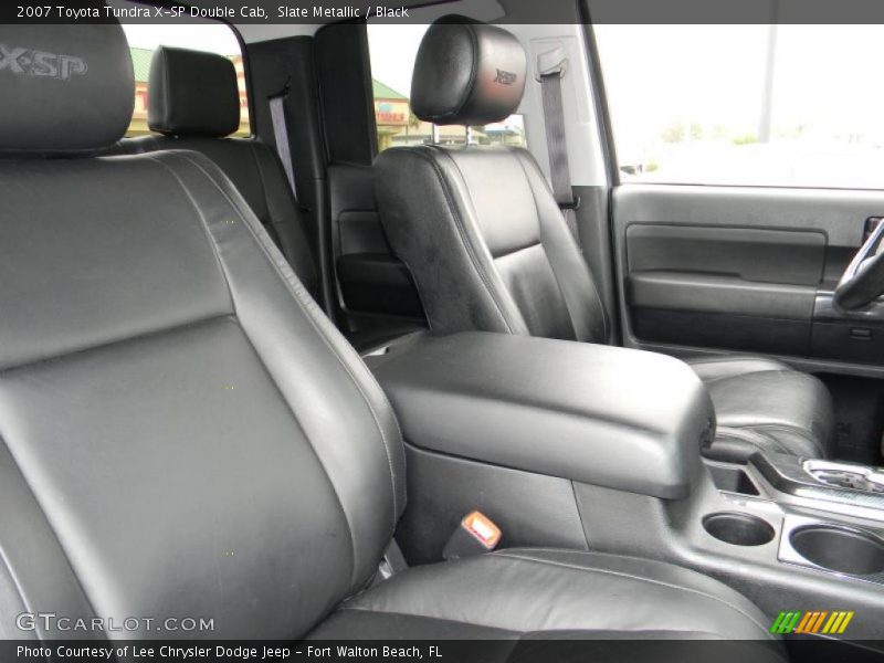 Slate Metallic / Black 2007 Toyota Tundra X-SP Double Cab