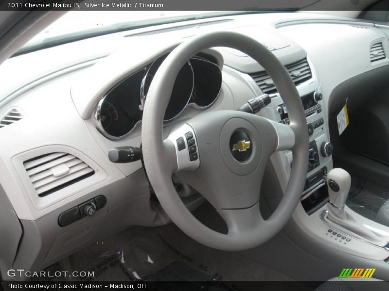 Dashboard of 2011 Malibu LS