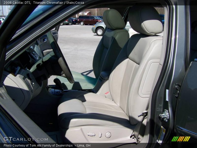 Titanium Chromaflair / Shale/Cocoa 2008 Cadillac DTS