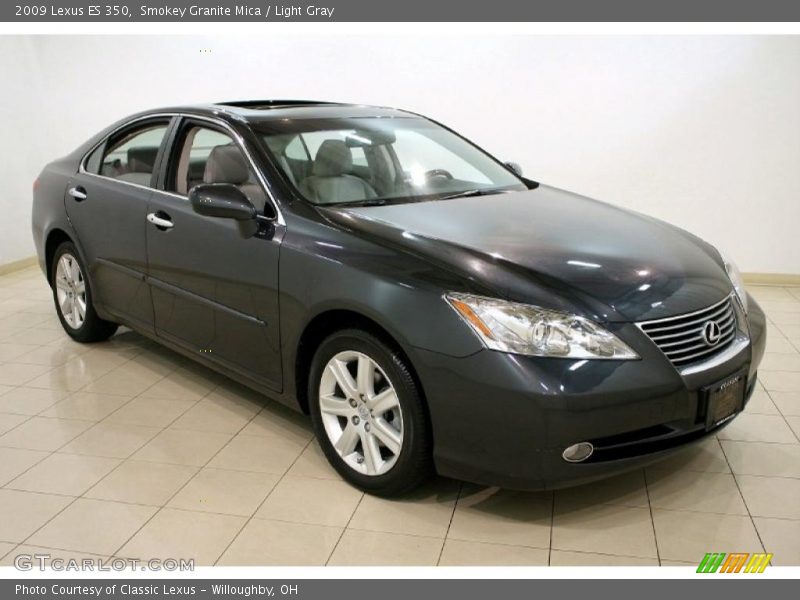 Smokey Granite Mica / Light Gray 2009 Lexus ES 350