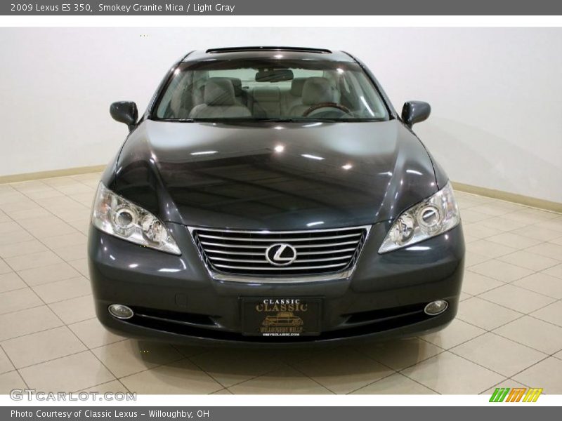 Smokey Granite Mica / Light Gray 2009 Lexus ES 350