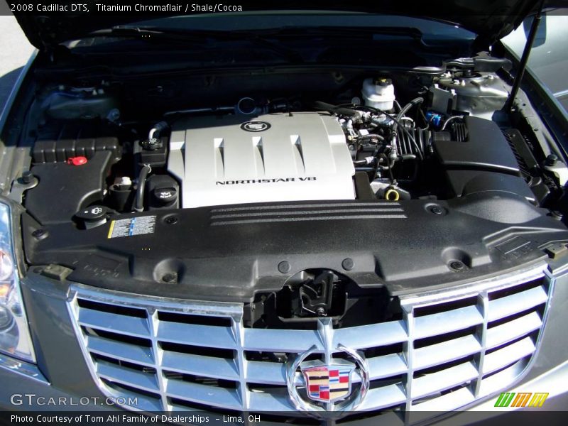 Titanium Chromaflair / Shale/Cocoa 2008 Cadillac DTS