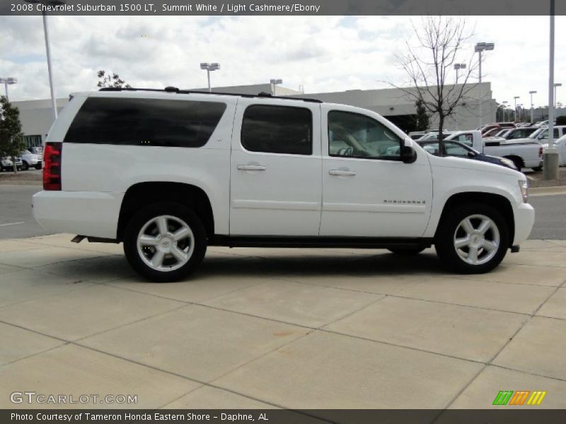 Summit White / Light Cashmere/Ebony 2008 Chevrolet Suburban 1500 LT