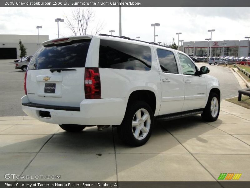 Summit White / Light Cashmere/Ebony 2008 Chevrolet Suburban 1500 LT