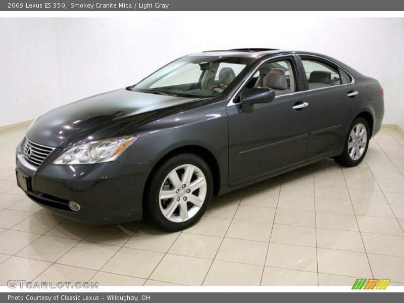 Smokey Granite Mica / Light Gray 2009 Lexus ES 350