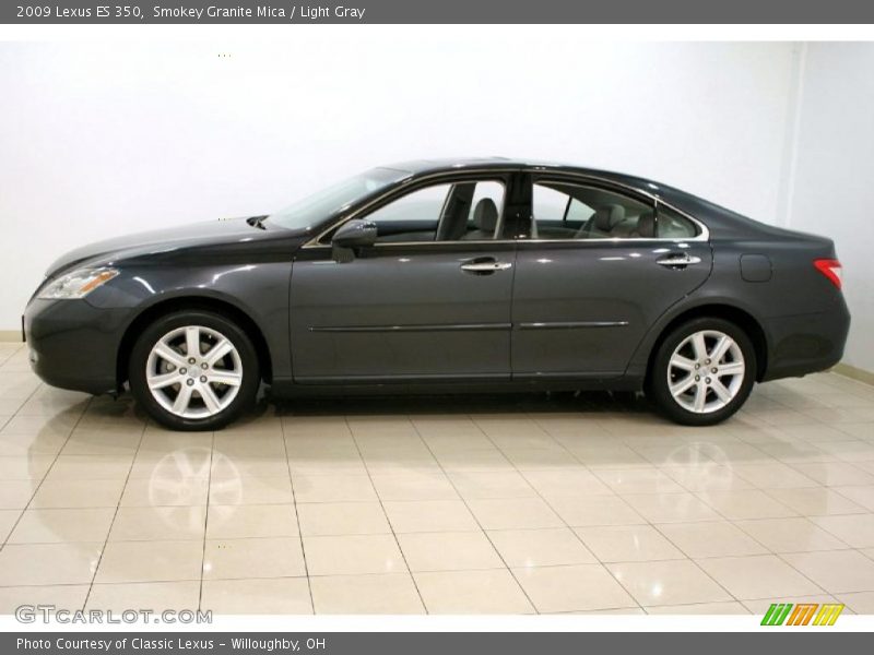 Smokey Granite Mica / Light Gray 2009 Lexus ES 350