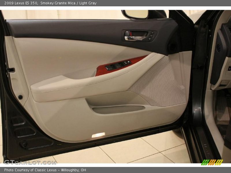 Smokey Granite Mica / Light Gray 2009 Lexus ES 350