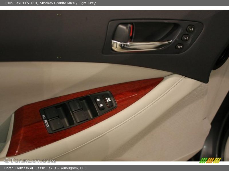Smokey Granite Mica / Light Gray 2009 Lexus ES 350