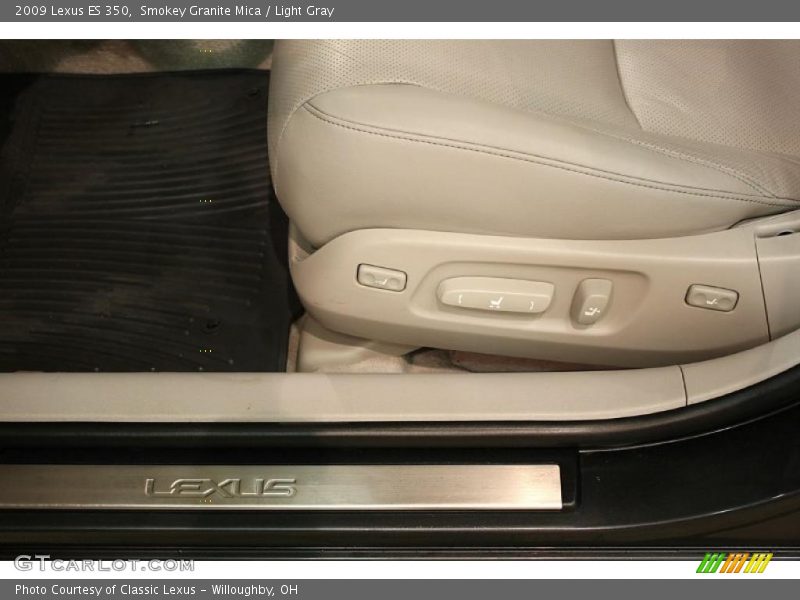 Smokey Granite Mica / Light Gray 2009 Lexus ES 350