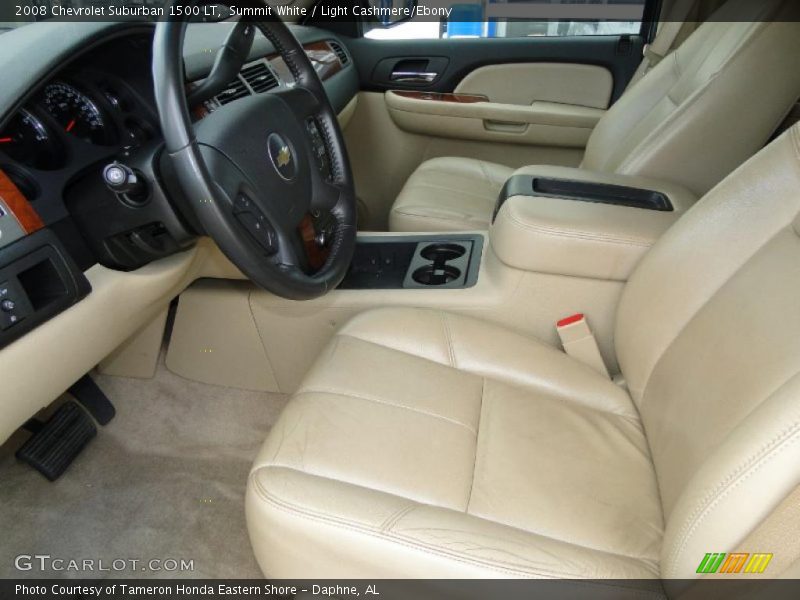  2008 Suburban 1500 LT Light Cashmere/Ebony Interior
