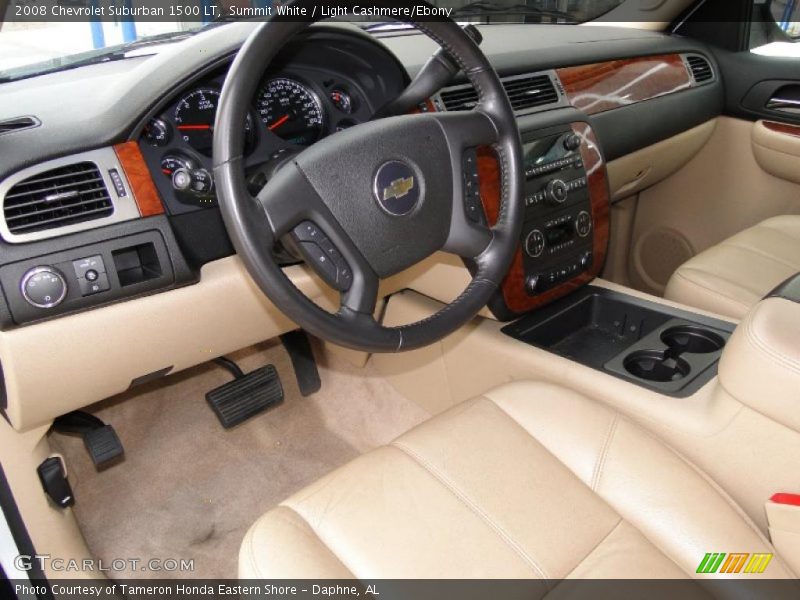 Light Cashmere/Ebony Interior - 2008 Suburban 1500 LT 