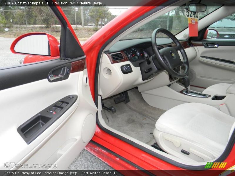 Precision Red / Neutral Beige 2007 Chevrolet Impala LT