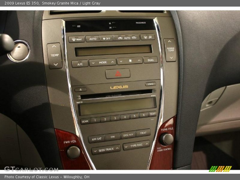 Smokey Granite Mica / Light Gray 2009 Lexus ES 350