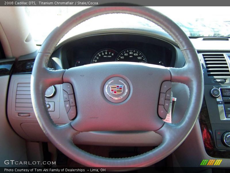 Titanium Chromaflair / Shale/Cocoa 2008 Cadillac DTS