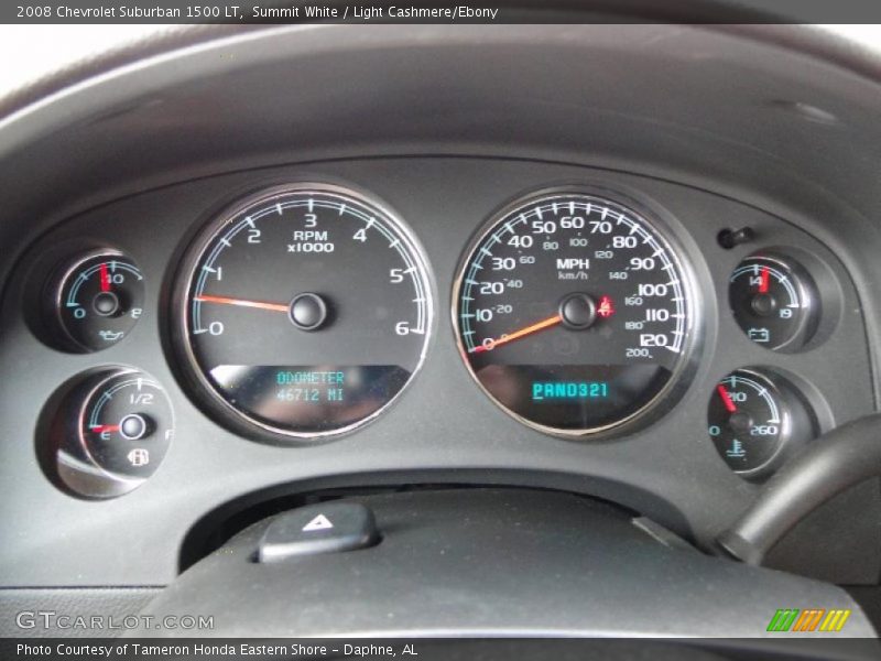  2008 Suburban 1500 LT 1500 LT Gauges