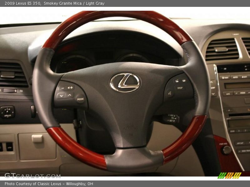 Smokey Granite Mica / Light Gray 2009 Lexus ES 350