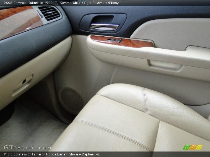 Summit White / Light Cashmere/Ebony 2008 Chevrolet Suburban 1500 LT
