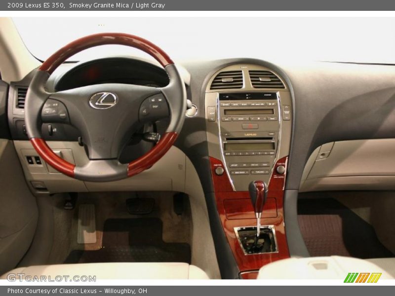 Smokey Granite Mica / Light Gray 2009 Lexus ES 350