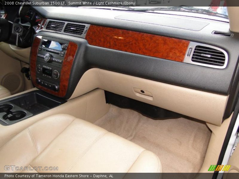Summit White / Light Cashmere/Ebony 2008 Chevrolet Suburban 1500 LT