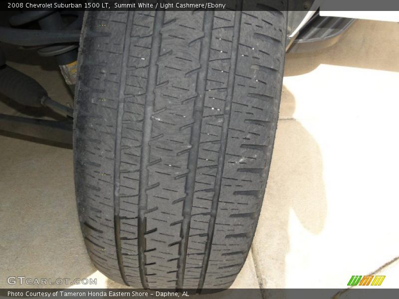 Summit White / Light Cashmere/Ebony 2008 Chevrolet Suburban 1500 LT