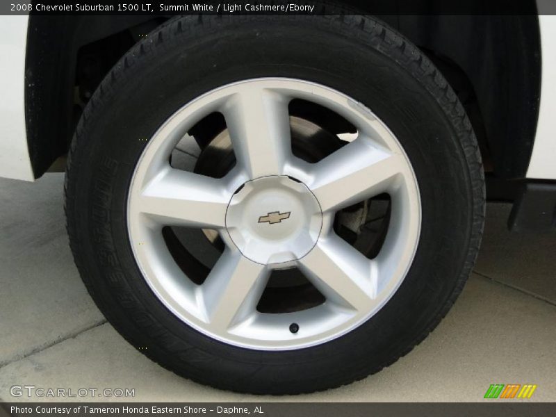 Summit White / Light Cashmere/Ebony 2008 Chevrolet Suburban 1500 LT