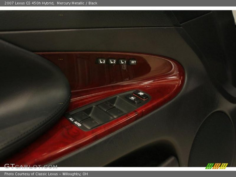 Mercury Metallic / Black 2007 Lexus GS 450h Hybrid