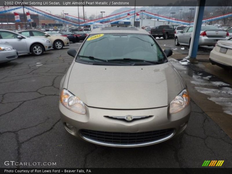 Light Almond Pearl Metallic / Sandstone 2002 Chrysler Sebring LXi Sedan