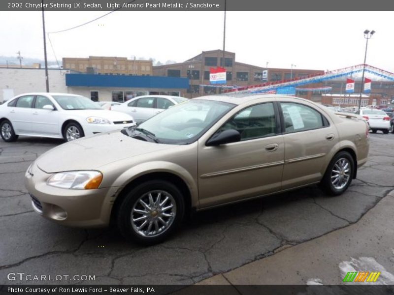 Light Almond Pearl Metallic / Sandstone 2002 Chrysler Sebring LXi Sedan