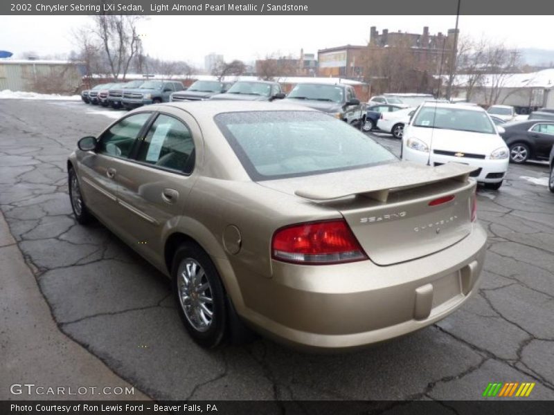  2002 Sebring LXi Sedan Light Almond Pearl Metallic