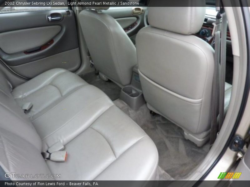  2002 Sebring LXi Sedan Sandstone Interior