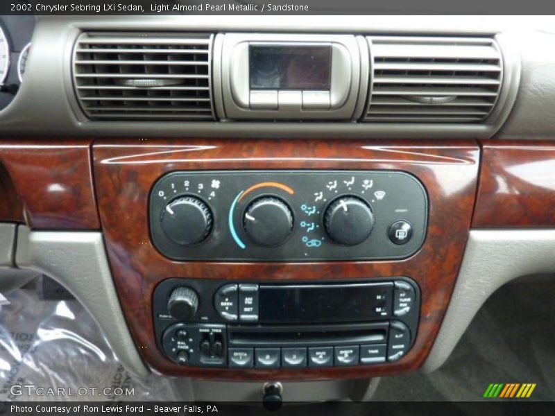 Controls of 2002 Sebring LXi Sedan