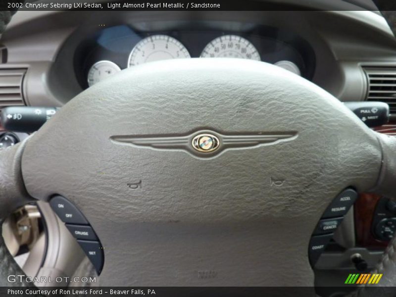 Light Almond Pearl Metallic / Sandstone 2002 Chrysler Sebring LXi Sedan