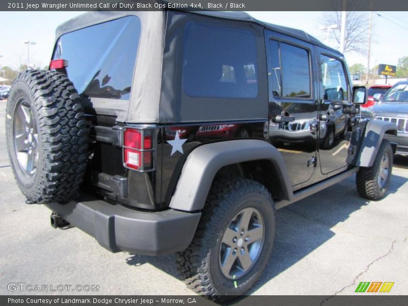 Black / Black 2011 Jeep Wrangler Unlimited Call of Duty: Black Ops Edition 4x4