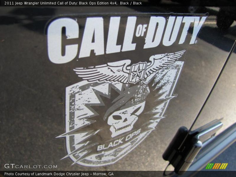  2011 Wrangler Unlimited Call of Duty: Black Ops Edition 4x4 Logo