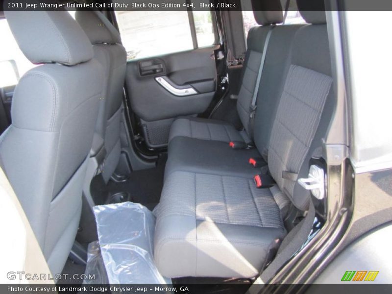 Black / Black 2011 Jeep Wrangler Unlimited Call of Duty: Black Ops Edition 4x4