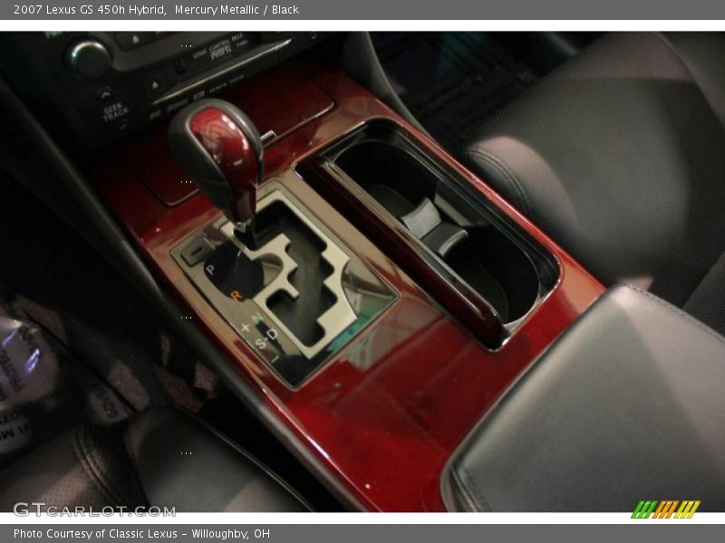 Mercury Metallic / Black 2007 Lexus GS 450h Hybrid