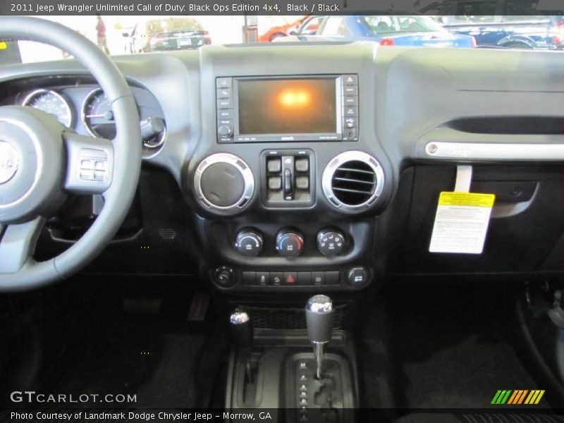 Black / Black 2011 Jeep Wrangler Unlimited Call of Duty: Black Ops Edition 4x4