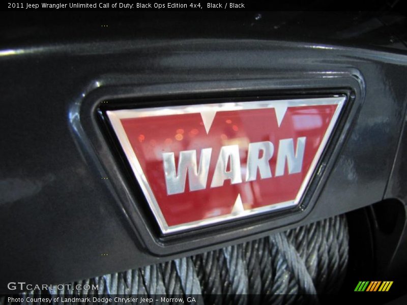  2011 Wrangler Unlimited Call of Duty: Black Ops Edition 4x4 Logo
