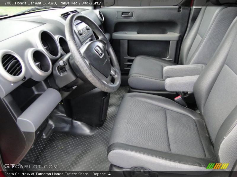  2005 Element EX AWD Black/Gray Interior