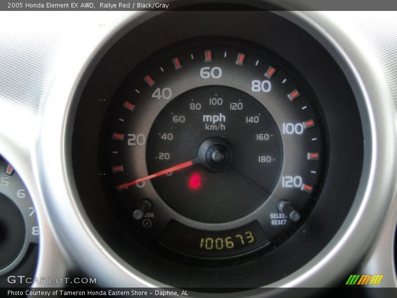 Rallye Red / Black/Gray 2005 Honda Element EX AWD