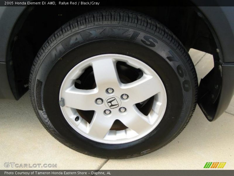 Rallye Red / Black/Gray 2005 Honda Element EX AWD
