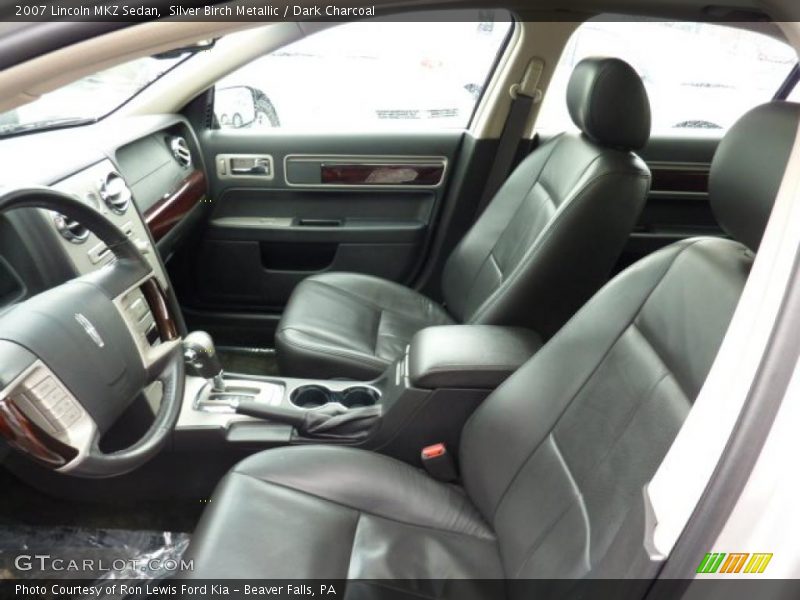 Silver Birch Metallic / Dark Charcoal 2007 Lincoln MKZ Sedan