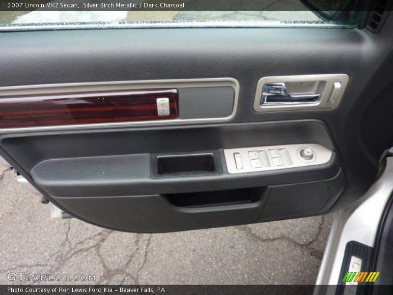 Silver Birch Metallic / Dark Charcoal 2007 Lincoln MKZ Sedan